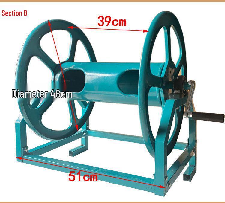 Opbergrol voor Landbouwspuit Slang en Pijp