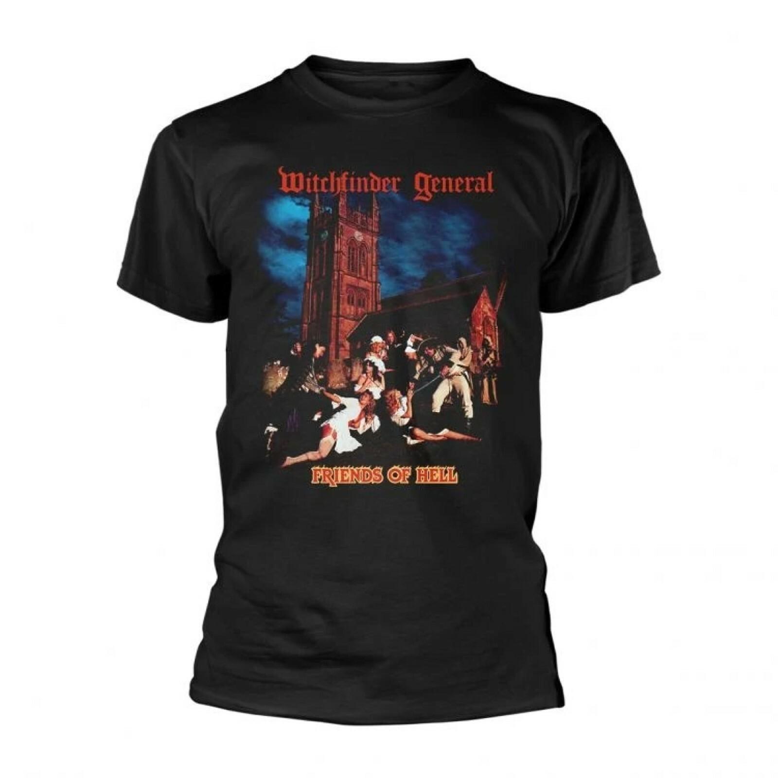 WITCHFINDER GENERAL cd cvr FRIENDS OF HELL Official SHIRT LRG new XXL