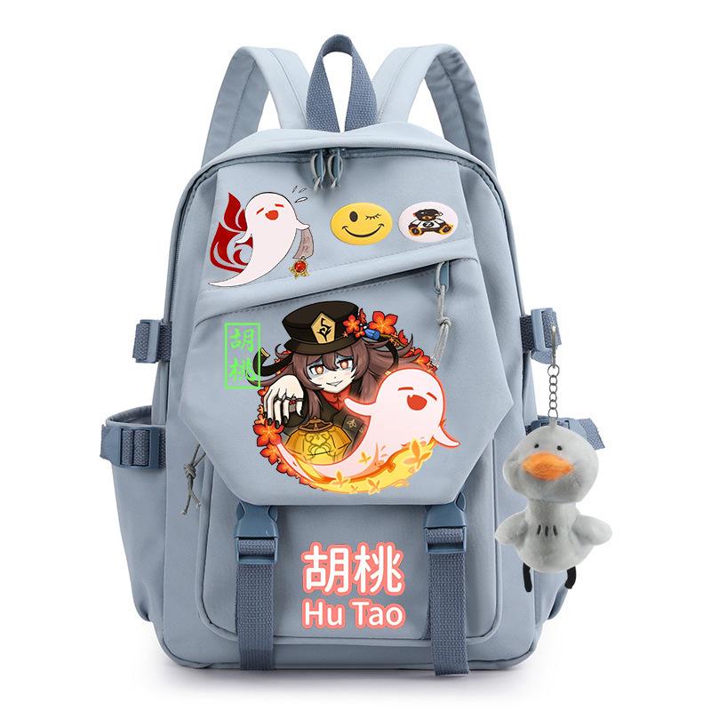 Design Student Large-capacity Backpack Girls Trendy Youth Travel Yuanshen Schoolbag