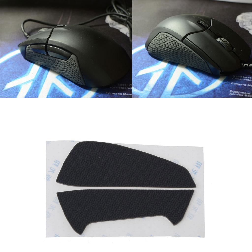 1 Set of Mouse Feet Mouse Skates for 310 Gaming Mouse Feet Replacement Black 0.6mm