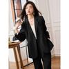 Elegant Double-breasted Two-piece Suit Set