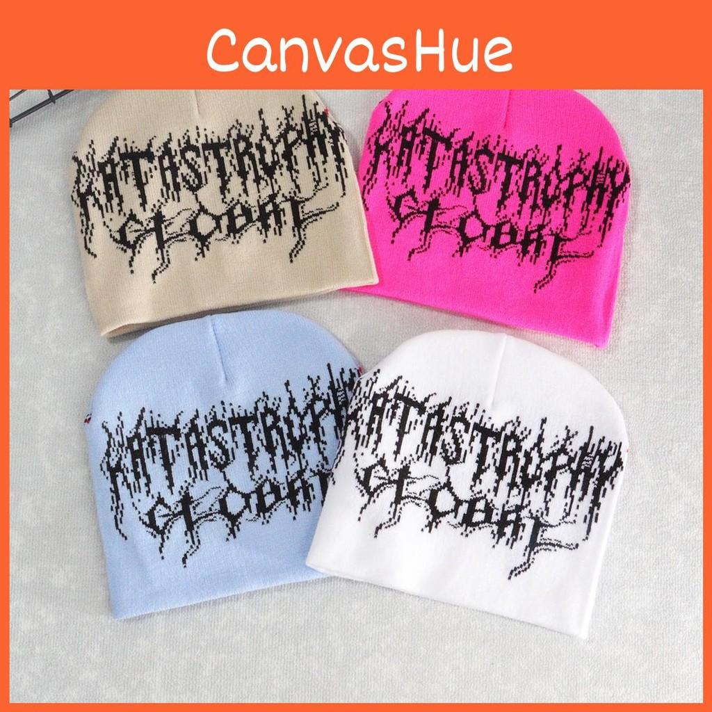 Heart Shape Spider Web Pattern Knitted Cap Winter Warm Fashionable Casual Gift