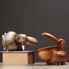 Pelikan Vogel Ornament Retro Harz Schlüssel Schmuck Aufbewahrung Tukan Eingangshalle Wohnzimmer Teetisch Heim Kunsthandwerk Kreativ