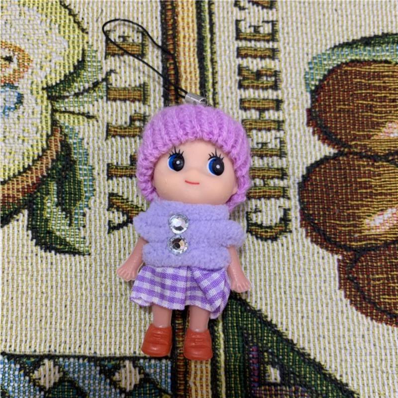 Mini Peluş Hayvanlar Anahtarlık Sevimli Moda Çocuklar Peluş Bebek Anahtarlık Yumuşak Doldurulmuş Oyuncaklar Anahtarlık Bebek Kızlar Kadınlar Için