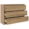 Sideboard Artisan Oak 100x35x76 cm Engineered Wood