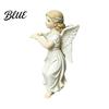 Decorative Figures for Balconies Vintage Angel Girl Statue Planter Climber Cute Statue Flower Pot Resin Figurine Edge Decor Outdoor Waterproof