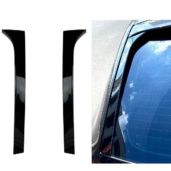 Gloss Black Rear Window Side Spoiler For VW Skoda Superb Estate B6 2008-2015 ABS Rear Canards Splitter Modification Accessories
