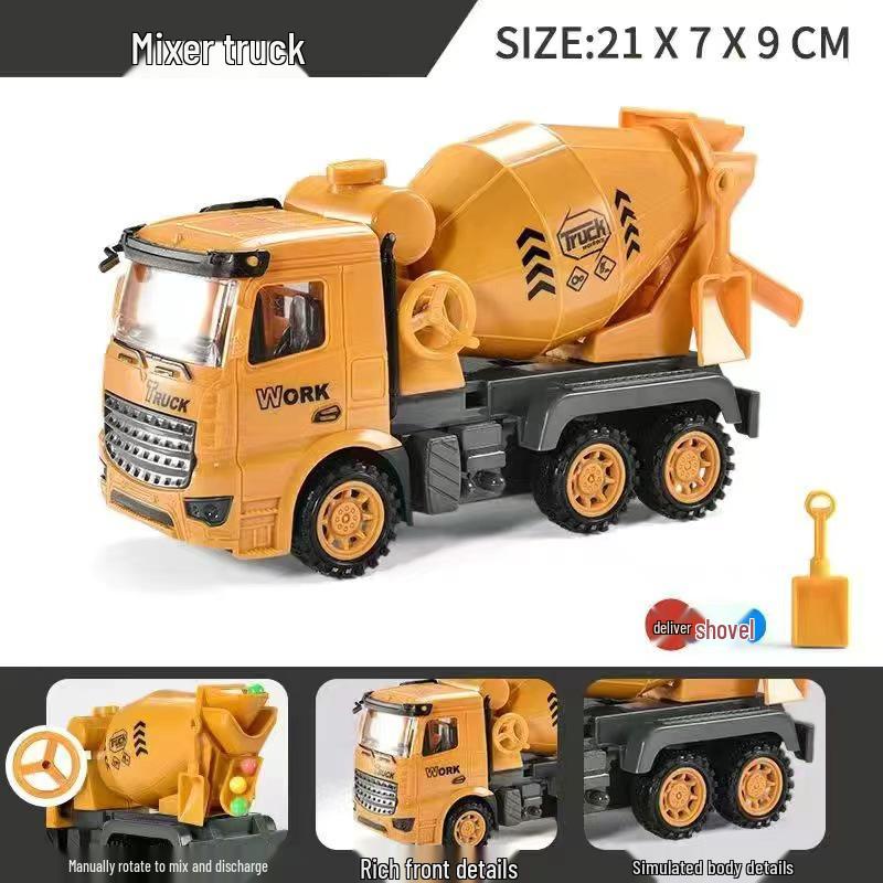 

Очень большой игрушечный бетоносмеситель для детей - Бетоновоз