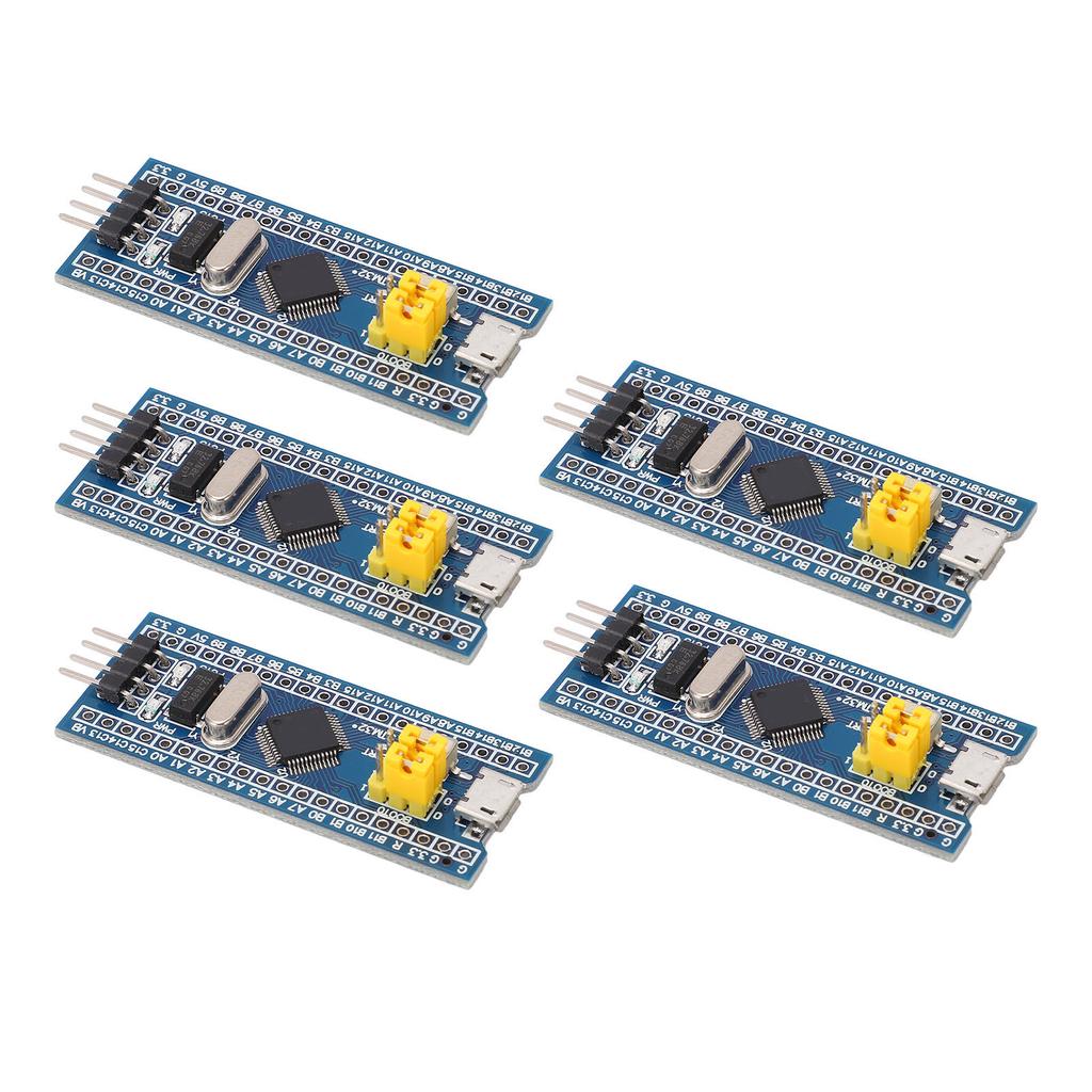 5PCS STM32F103C8T6 Minimum System Development Board Mirco USB 40 Pin Core Learning Module
