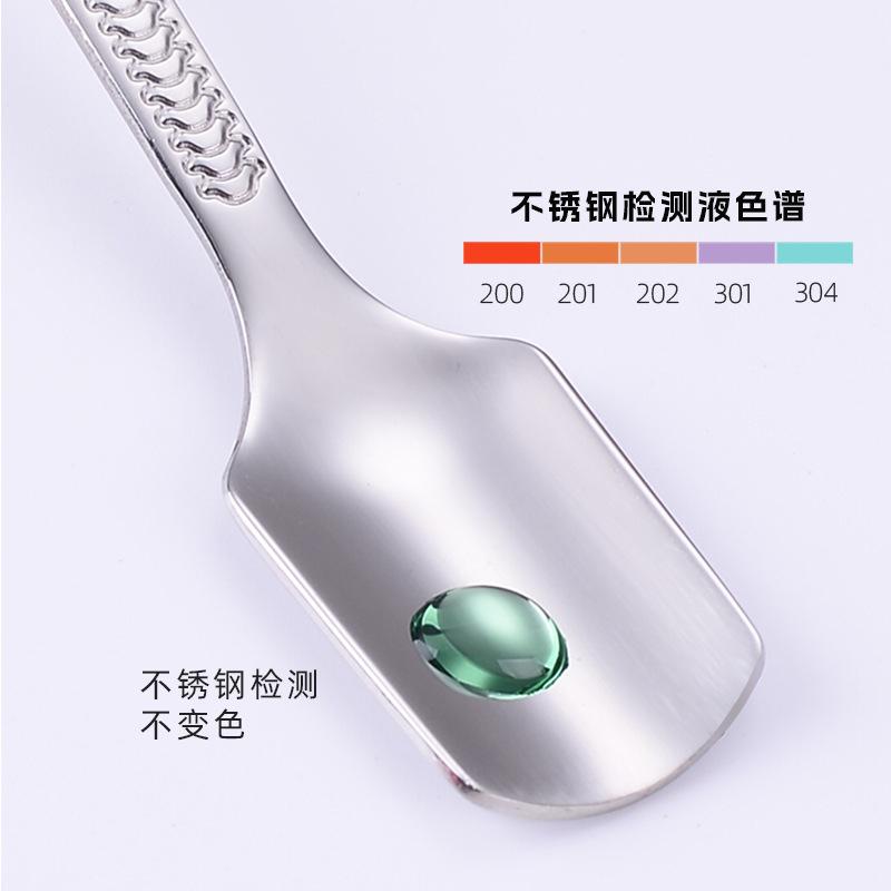 Creative 304 Stainless Steel Bone Skull Spoon Halloween Hanging Cup Spoon Coffee Spoon Kitchen Accessories