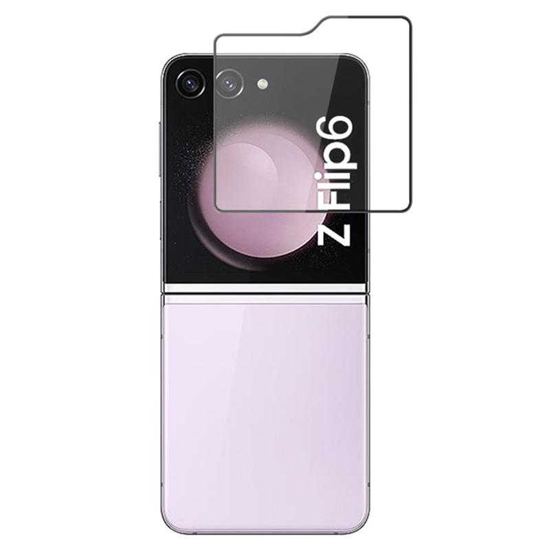

AMORUS For Samsung Galaxy Z Flip6 5G Rear Screen Protector Tempered Glass Back Screen Film Black