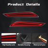 Per Chevrolet Cruze   Luci Riflettenti LED paraurti Posteriore Auto Indicatori di Direzione Dinamici Luci di Frenata di Marcia Luci di Guida 12V