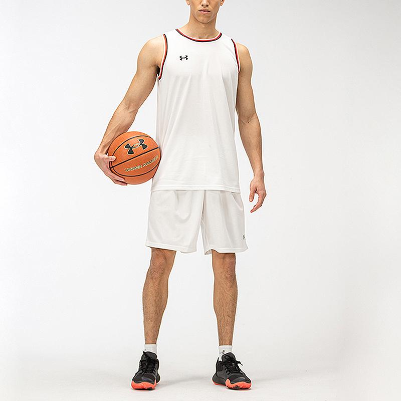 Under Armour Logo Print Loose Knit Sports Breathable Casual Vest Unisex Vests White 21500101-100