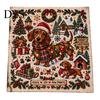 Handmade Christmas Decoration Projects Animal Cross Stitch Kit, Holiday Embroidery Starter Seasonal Present for Friends Pattern, Festive Craft