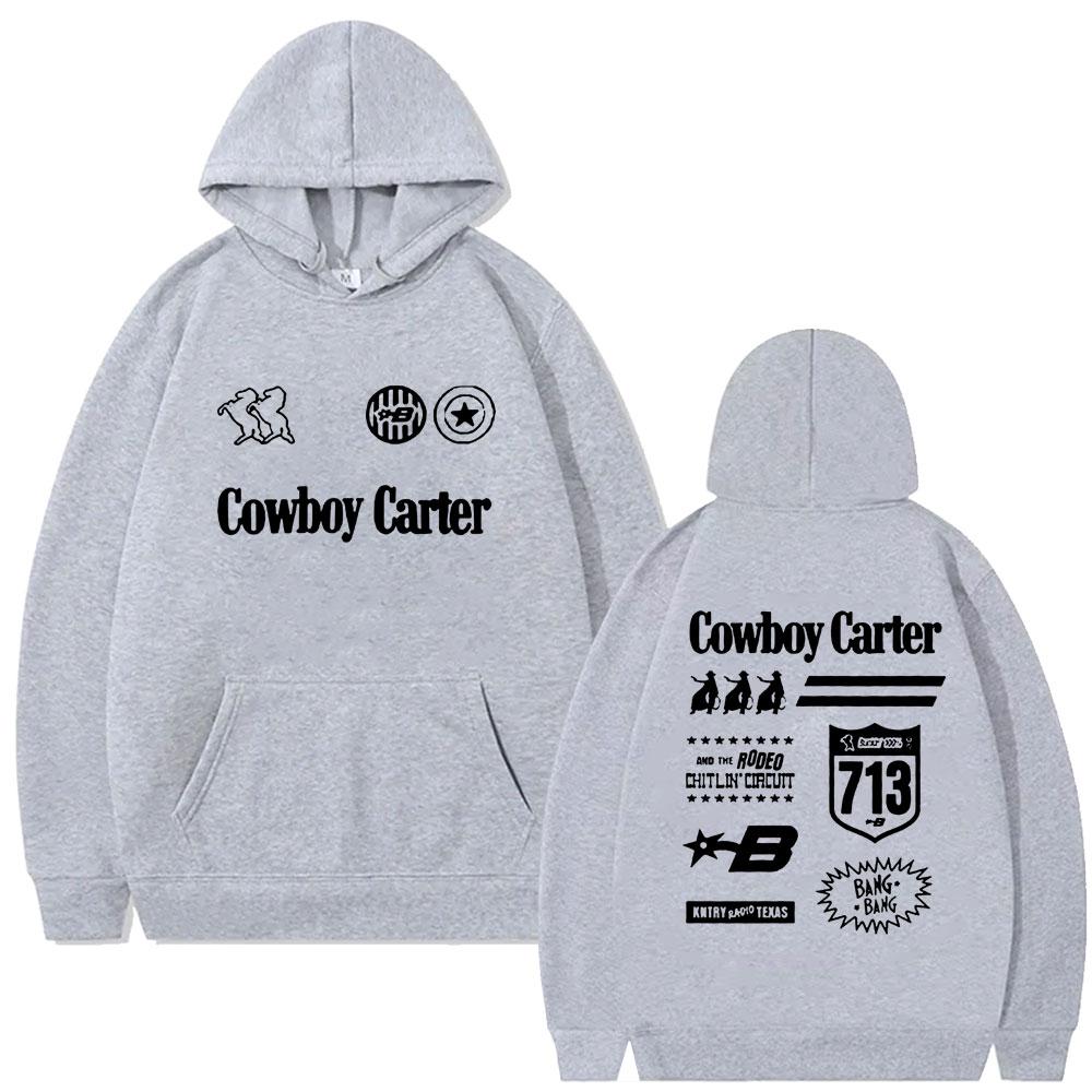 Beyonce Cowboy Carter Tour Hoodies Fan Gift Men Women Fashion Oversized Hooded Tracksuit Male Vintage Casual Hoodie