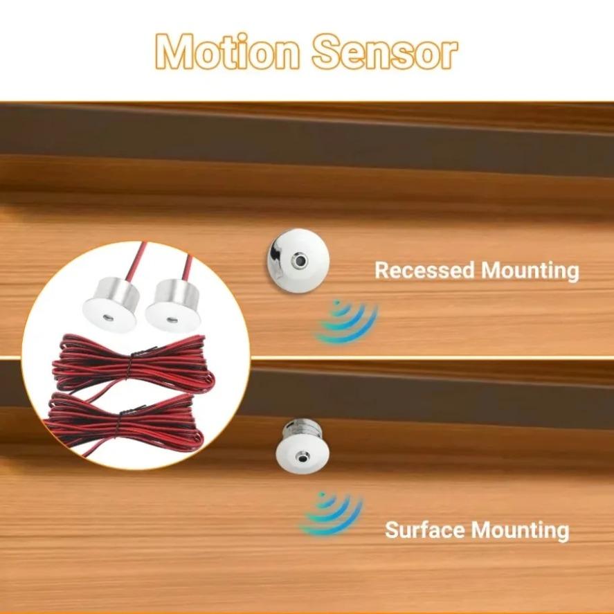 LED Motion Sensor Light Ladder Night Light Prevent Short Circuit Controller 32 Channels Stair DC12V/24V Stair Control Dimmer