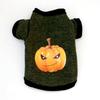 New  Dog Halloween Plush Sweater Costume, Pumpkin Model, Environment