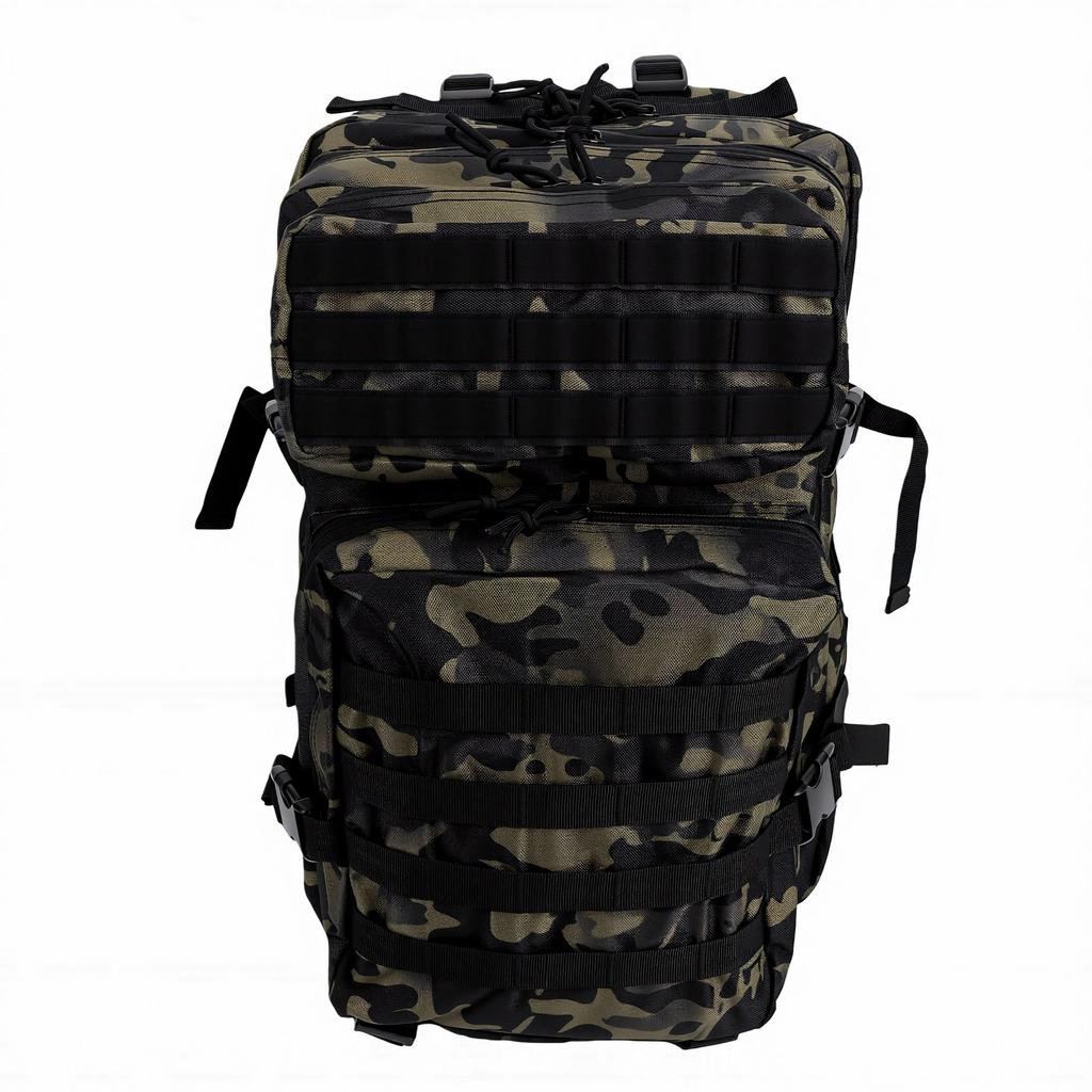 56L Outdoor Men Backpack Waterproofing Survival Hiking Backpack for Camping Mountaineering Travel