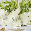 5x7 Inch Clear Arch Acrylic Sign with Stand-10 Pack Clear Blank Arched Acrylic Sheets with Holder, DIY Arch Sign Blank for Wedding Table Numbers
