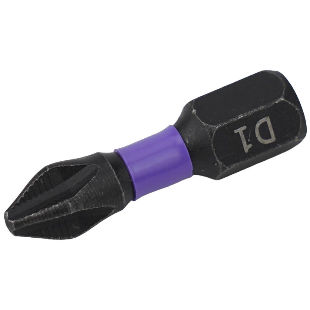 5pcs Batch Head Alloy Steel Black Hand Tool Magnetic