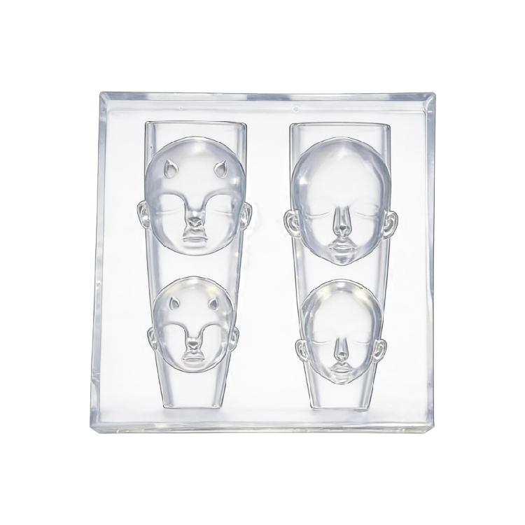 

Силиконовая форма для нейл-арта Лицо куклы Рельефные аксессуары для ногтей Форма для изготовления украшений Инструмент для тиснения ногтей для женщин и девочек 1