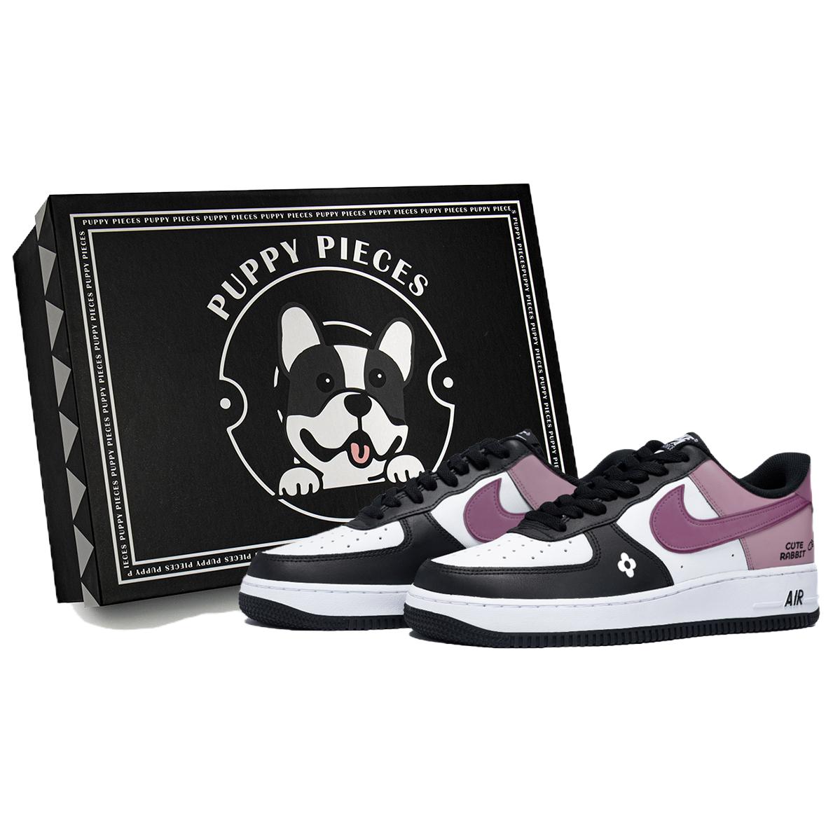 

Nike Air Force 1 Puppy Fragment, Special Shoe Box Low top Skateboard Shoes Men s White DV0788-001(Team85-AS-BOX) 43