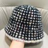Colorful Woolen Hat for Women In Autumn and Winter Warm and Ear Protecting Versatile Knitted Hat for Fishermen