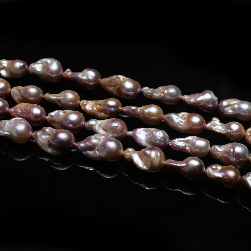Baroque Pearl 25x13mm Tail-Shaped Beads For Jewelry Making DIY Bracelet Earrings Necklace Accessory