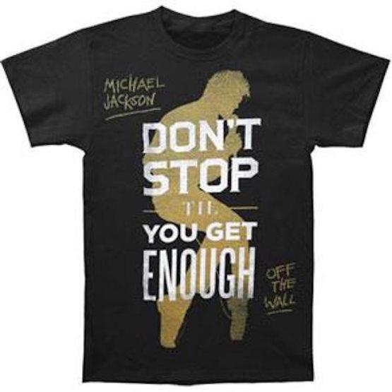 T-shirt Michael Jackson Don t Stop Til You Get Enough Shirt XXL