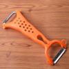 Stainless Steel Dual-Headed 2-in-1 Vegetable Scraper & Fruit Peeler