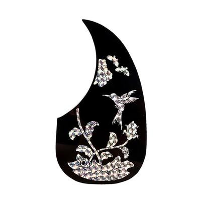 Kytarový kryt proti poškrábání Pickguard Nálepka Ochranná deska Cool Díly pro akustickou kytaru