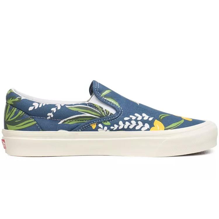 Vans Classic Slip-On 98 DX 'Aloha Navy' Men's VN0A3JEXWVQ