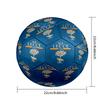 Unione Sportiva Lecce Pallone da Calcetto Indoor Taglia 5 Colorato Per Tutte le Età Cucito a Macchina PVC Pronto per la Competizione Resistente Alto Rimbalzo