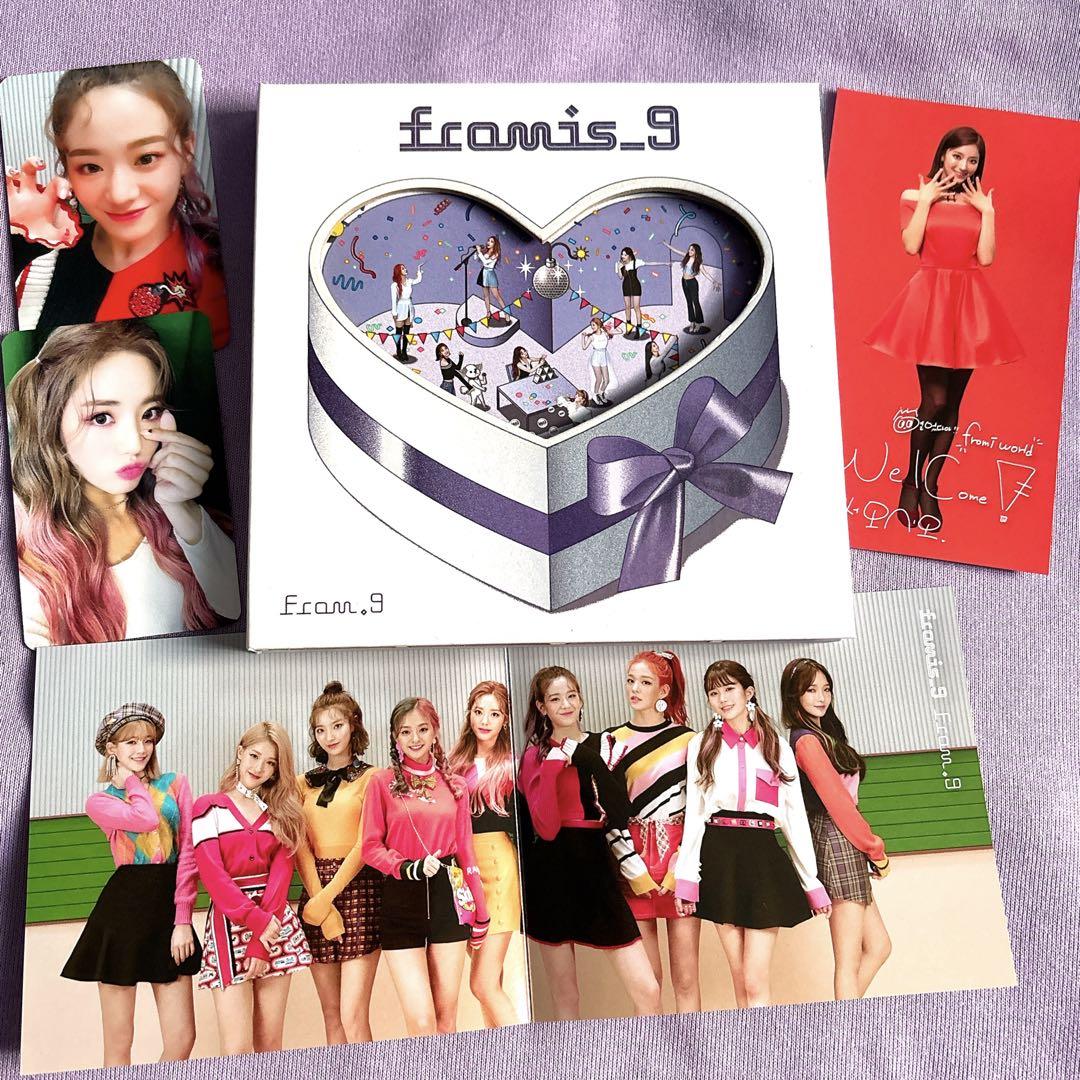 

[USED] fromis_9 FROM.9 Korean CD with Trading Card