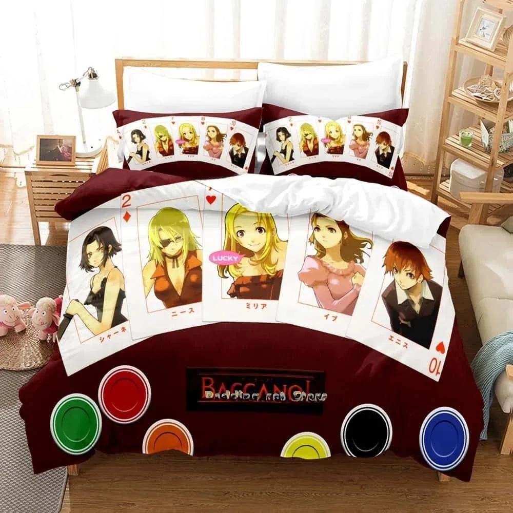 

Bacano! Beding Set Single Twin Ful Quen King-Sized Dimensionsd Dimensions Bed Linen Set Adult People Kid Bedrom Duvet cover Sets 3D Print Anime Bed 100*200cm Single