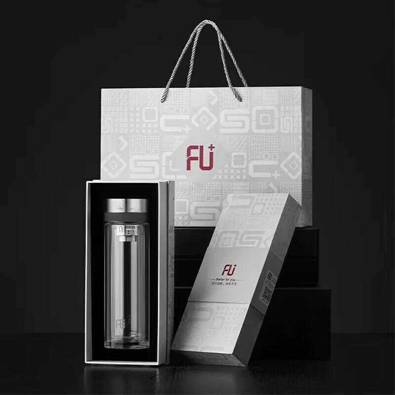 Fuguang FU+ Classic Double-Layer Glass Cup
