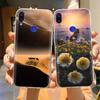 Soft Case For Xiaomi Redmi Note 7 Cover Flowers Soft TPU Silicone Phone Cases on Redmi Note7 Pro Protective Back Cover Fundas