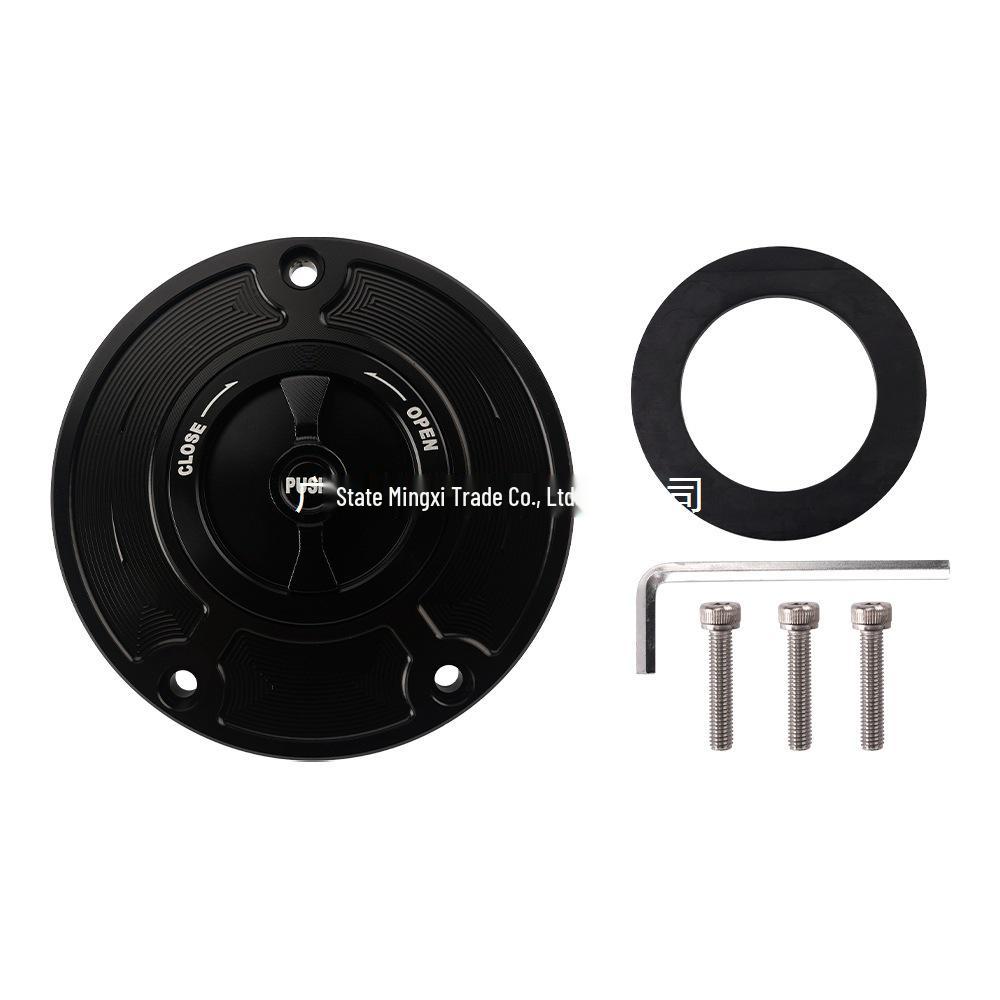 Aluminum Quick Release Fuel Cap for 2002-2008 Kawasaki Z1000/ER6N/ZX9R