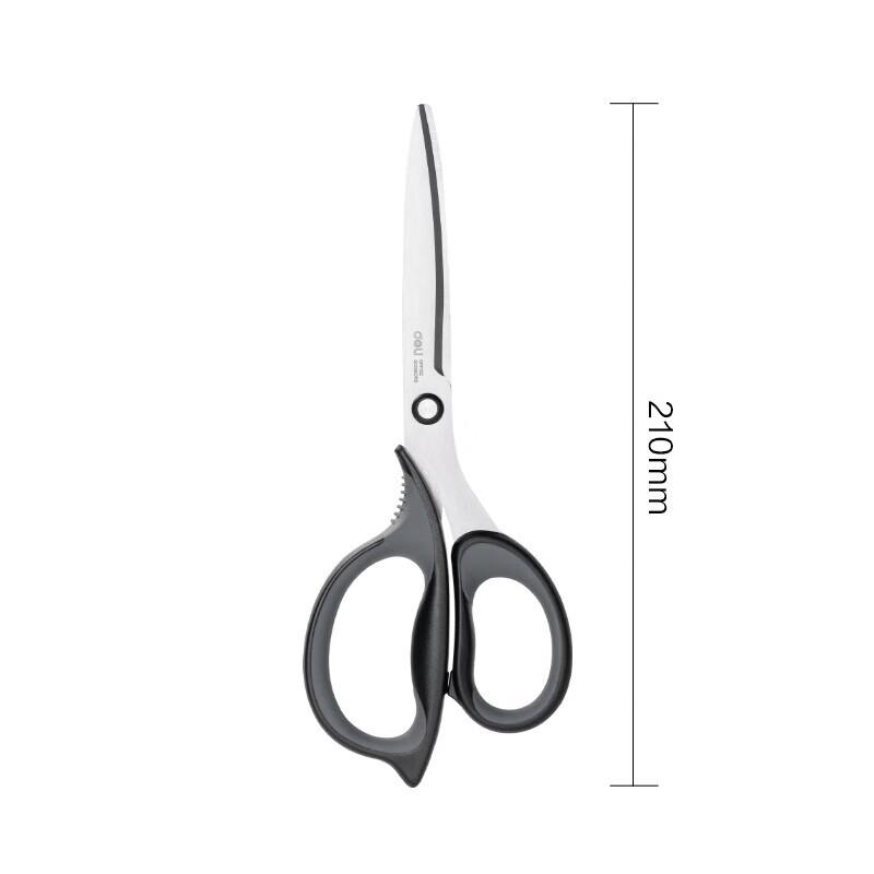 Deli 77760 Ergonomic Office Scissors