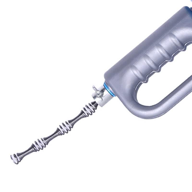 Bingyu Hand-Cranked Drain Cleaner with Steel Wire One Size