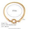 MamacitaSlay Classic Paper Clip Chain Blade Chain O Chain NK Chain Women's Hand Bracelets Trendy Women's Stainless Steel Jewelry