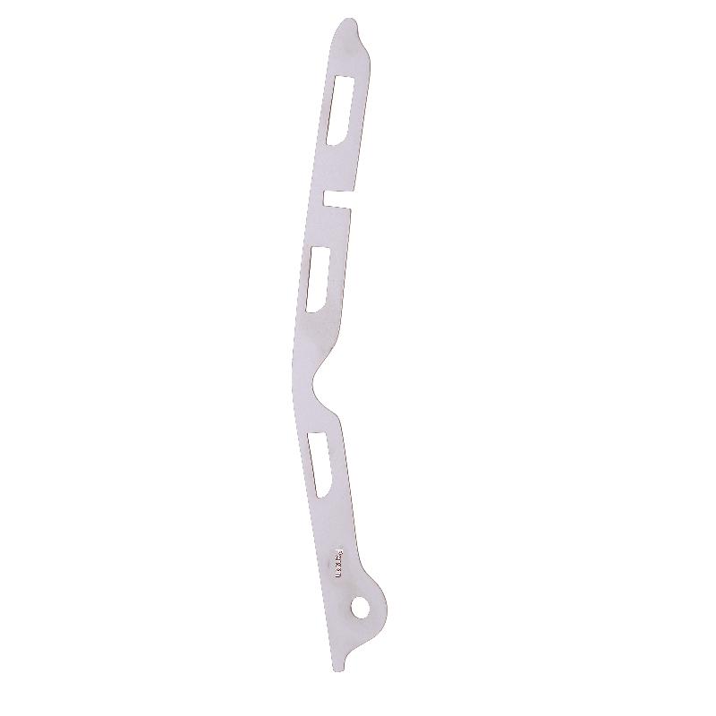2Pcs Broken Opening Repair Stainless Steel Bracket For Third Generation Fit Jazz Gk5 Front Bumper Repair Metal Plate  Buckle