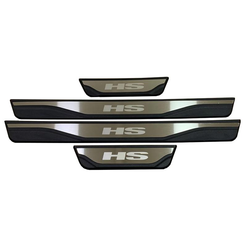 For MG HS 2024 2025 Car Accessories Door Sill Scuff Plate Cover Trim Auto Exterior Threshold Pedal Protector Styling Stickers