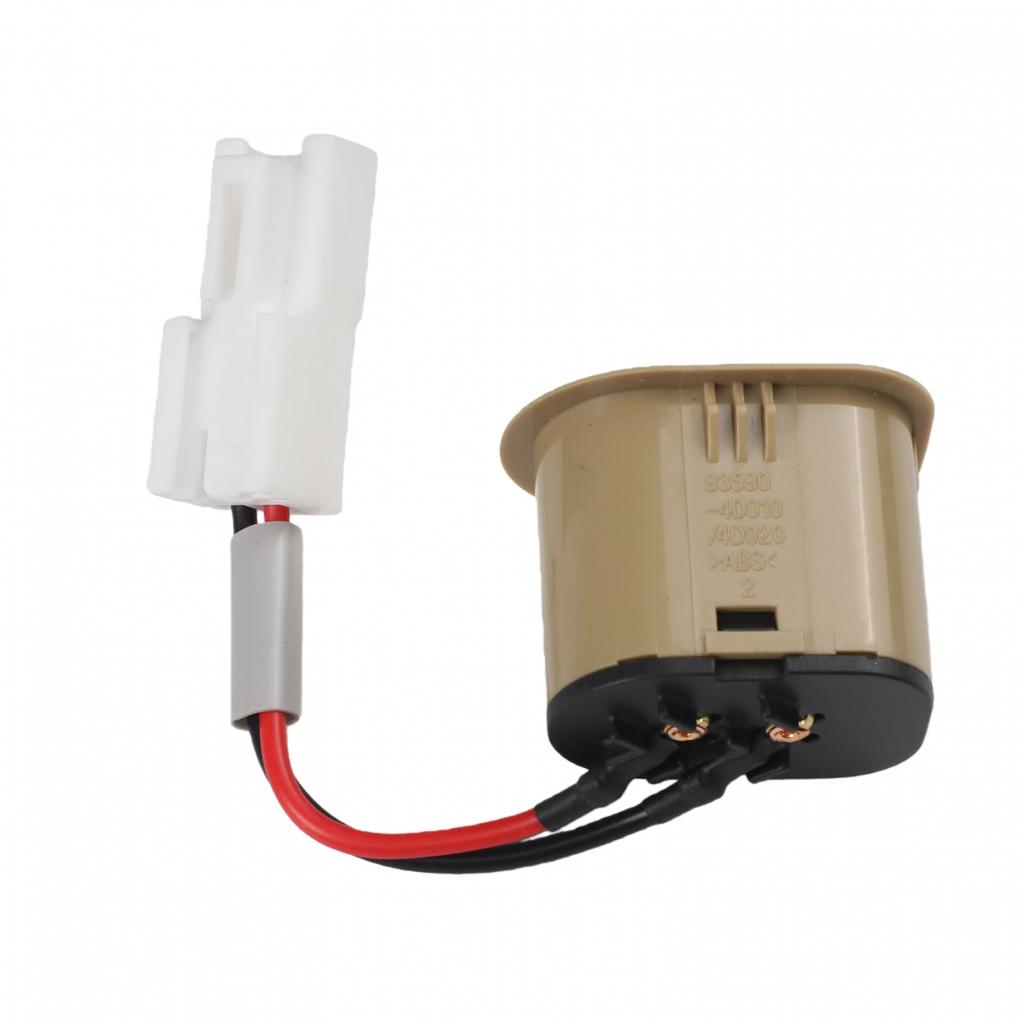 Plastic Construction Fuel Tank Cap Switch Button Single Piece Packaging