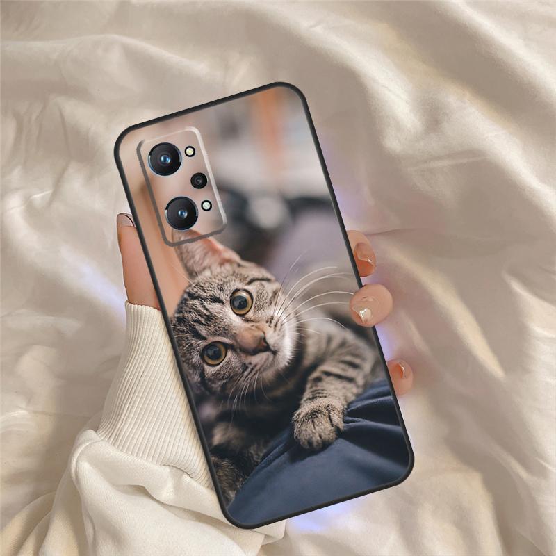 Cute Cat Animal Case For Realme 15 14 11 12 13 Pro Plus C65 C67 C71 C63 C61 C55 C51 C53 C35 C75 GT6 GT7 Pro