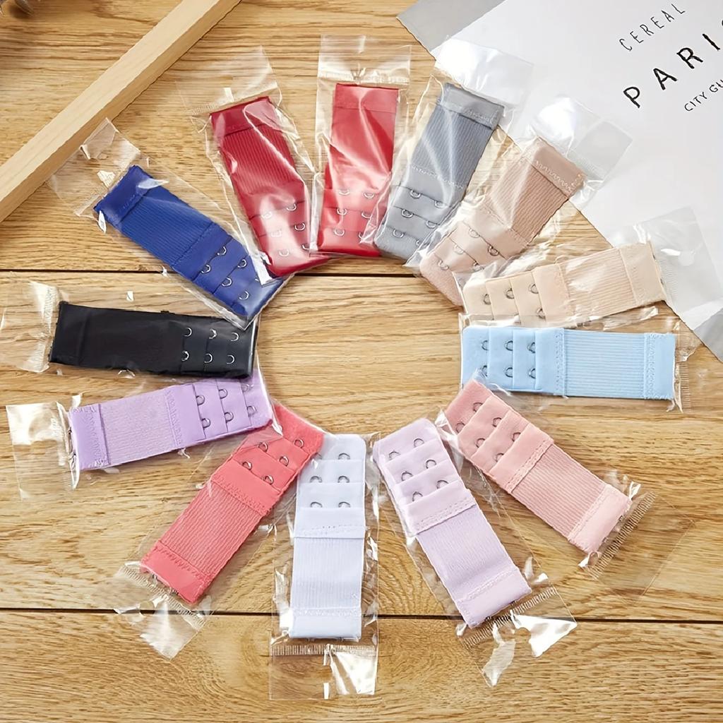 1pc/2pcs-2 Hooks Elastic Bra Extenders, Comfortable Adjustable Bra Band , Women's Lingerie & Underwear Accessories