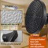 Door Security Bar for Home & Travel  Adjustable Heavy Duty Anti-Burglar Door Stopper Stick,Anti-Slip Base for Front, Patio