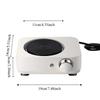 Adjustable Temperature Coffee Pot Heating Furnace Fast Heat Cast Iron Plate Electric Teapot Warmer Stove Energy-saving 3 Speed