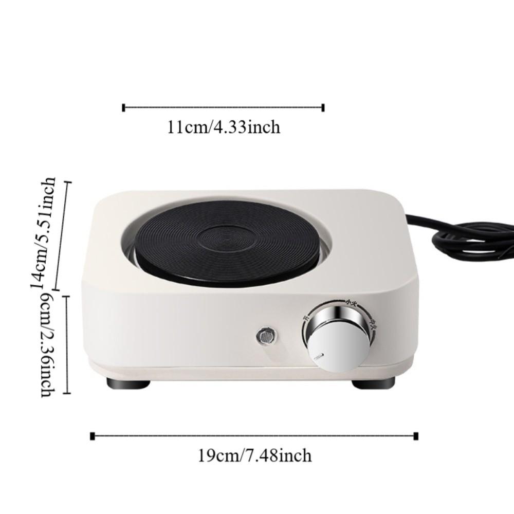 Adjustable Temperature Coffee Pot Heating Furnace Fast Heat Cast Iron Plate Electric Teapot Warmer Stove Energy-saving 3 Speed