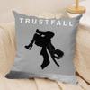 Pink Trustfall Pnk Singer Cushion Cover Silky Short Plush DoubleSided Printed Pillow Case for Sofa All Seasons Home Decor Gift